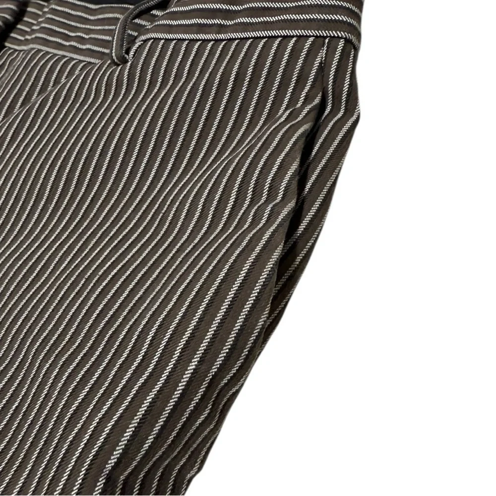 Theory Treeca 4 Stripe Stretch Pants Style K0104207 Size‎ 10 Slim Fit Trousers